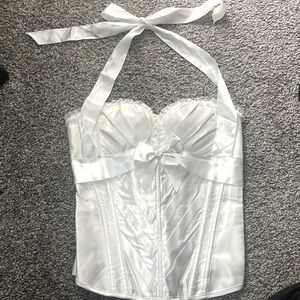 White Brand New Corset Size XS